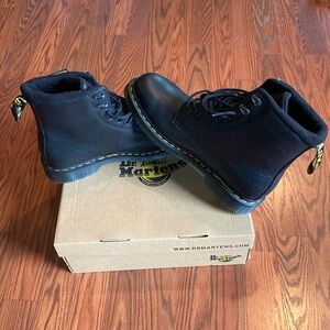 Dr. Martens 1460 Pascal warmwair black boots. Size 10